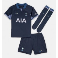 Camiseta Tottenham Hotspur Brennan Johnson #22 Segunda Equipación Replica 2023-24 para niños mangas cortas (+ Pantalones cortos)